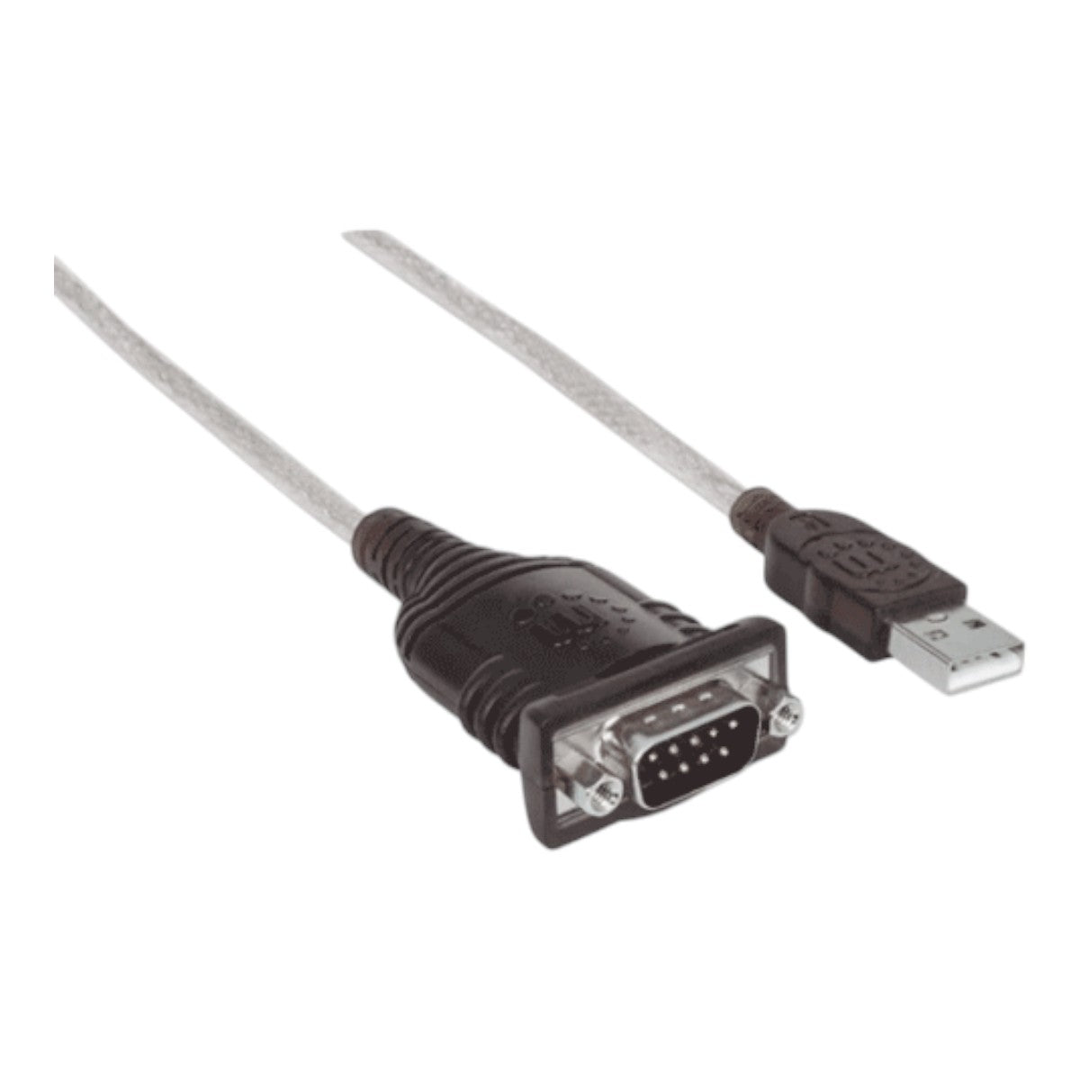 Convertidor USB a Serial RS232/COM/DB9 Chip Prolific PL-2303 Calibre 24AWG 45 cm Empaque tipo Blíster 205146 - SILYMX