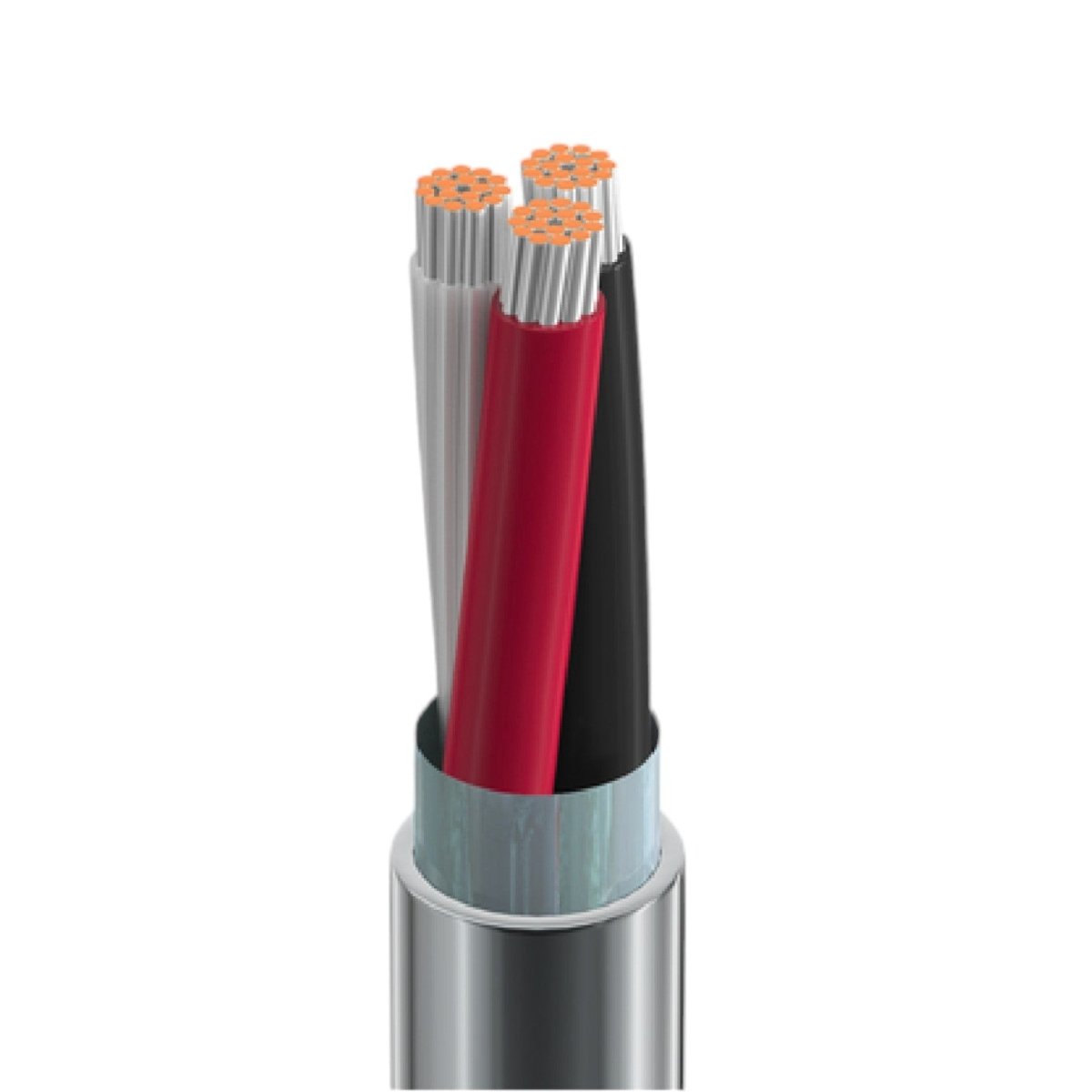 Bobina de cable Belden 3x18 AWG estañado Color gris 305 Metros 8770 0601000 - SILYMX