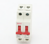 Protección Térmica Interruptor 2P 20 A Corriente Directa 800 Vcc para Aplicación Fotovoltaica Montaje Riel DIN FPV632PC20 - SILYMX