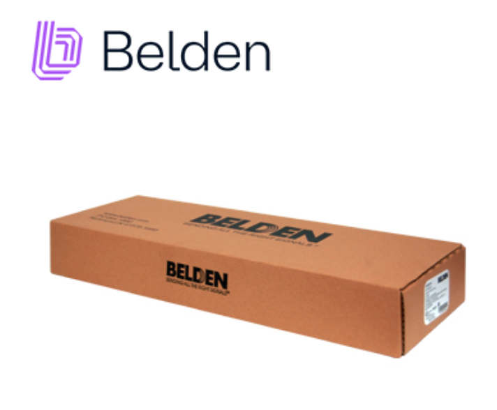 Panel de Parcheo Belden Modular de 24 Puertos 1U Negro AX103114