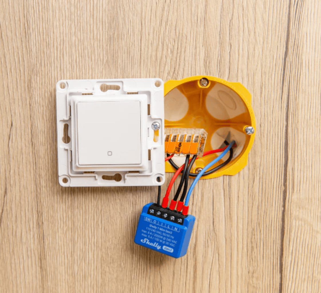 AutomatizaciónSHELLYSHELLY1MINIGEN3Mini Interruptor Inteligente con Wi - Fi y Contacto Seco 1 Canal 8A SHELLY SHELLY1MINIGEN3 - SILYMX