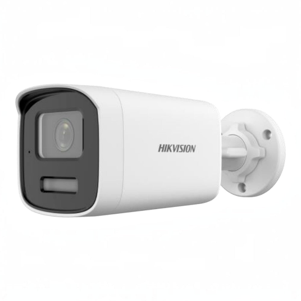 Cámara Bala IP 4MP Lente 4mm Dual Light 50m AcuSense Lite Exterior IP67 PoE Audio Hikvision DS-2CD1T43G3-LIUF
