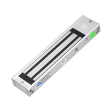 Cerradura Magnética con indicador led para Control de Acceso Fuerza de Sujeción 180 Kg o 350 LB Compatible con Soporte MBK180NZL Para puerta de madera vidrio o metal YM-180N(LED) - SILYMX