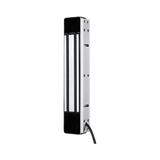 Cerradura Magnética para exterior IP68 con LED Fuerza de Sujeción 280Kg 600Lb Voltaje Dual 12v 24 VDC YL1 YM-280W(LED) - SILYMX