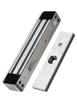 Cerradura Magnética para exterior IP68 con LED Fuerza de Sujeción 280Kg 600Lb Voltaje Dual 12v 24 VDC YL1 YM-280W(LED) - SILYMX