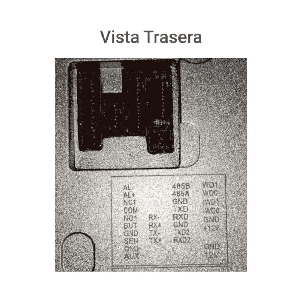 BiométricosZKTECOSpeedFace - H5L [P]Terminal Control Acceso Asistencia Visible Light 6000 Rostros Palma Sin Contacto ZKTeco SpeedFace H5L - SILYMX