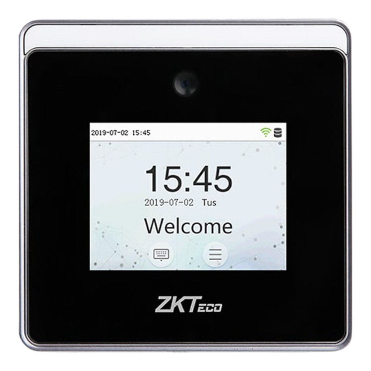 Control de Acceso y Asistencia Biometrico ZKTECO Visible Light con Autenticación Facial (800 Rostros), Registro de 100,000 Eventos, Conectividad TCP/IP y WiFi Horus TL1 Pro - SILYMX