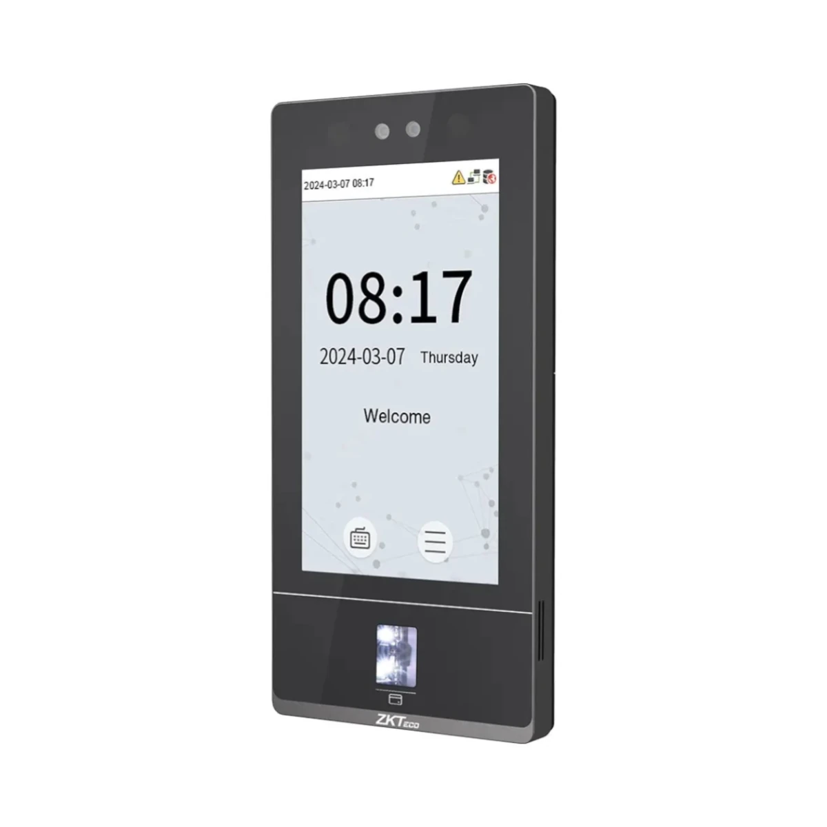 BiometricosZKTECOSenseFace 7AControl de Acceso Facial IP65 10,000 Rostros Huella Tarjeta 125kHz ZKTeco SenseFace 7A - SILYMX