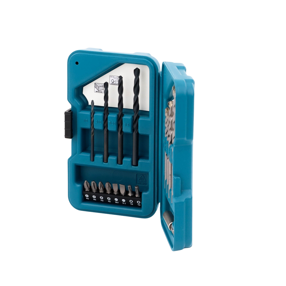 Juego de accesorios multipropósito 17 piezas para metal concreto madera y puntas para atornillar D-45836 - SILYMX