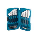 Juego de accesorios multipropósito 17 piezas para metal concreto madera y puntas para atornillar D-45836 - SILYMX