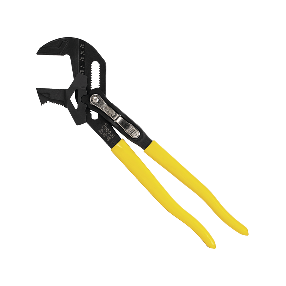 Llave de Pinzas Inglesa y Perico de 10" 25.4 cm Multiusos de Rápido y Fácil Intercambio D53010 - SILYMX