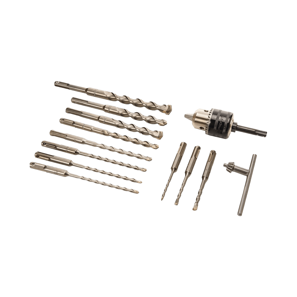 HerramientasMAKITAD-71205Juego de 14 piezas de Brocas, Cinceles y Broquero SDS Plus Makita D - 71205 - SILYMX