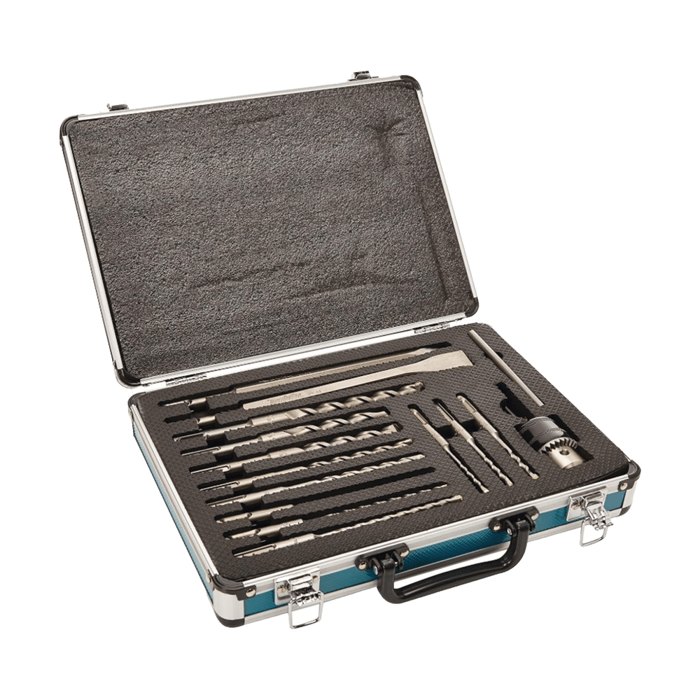 HerramientasMAKITAD-71205Juego de 14 piezas de Brocas, Cinceles y Broquero SDS Plus Makita D - 71205 - SILYMX