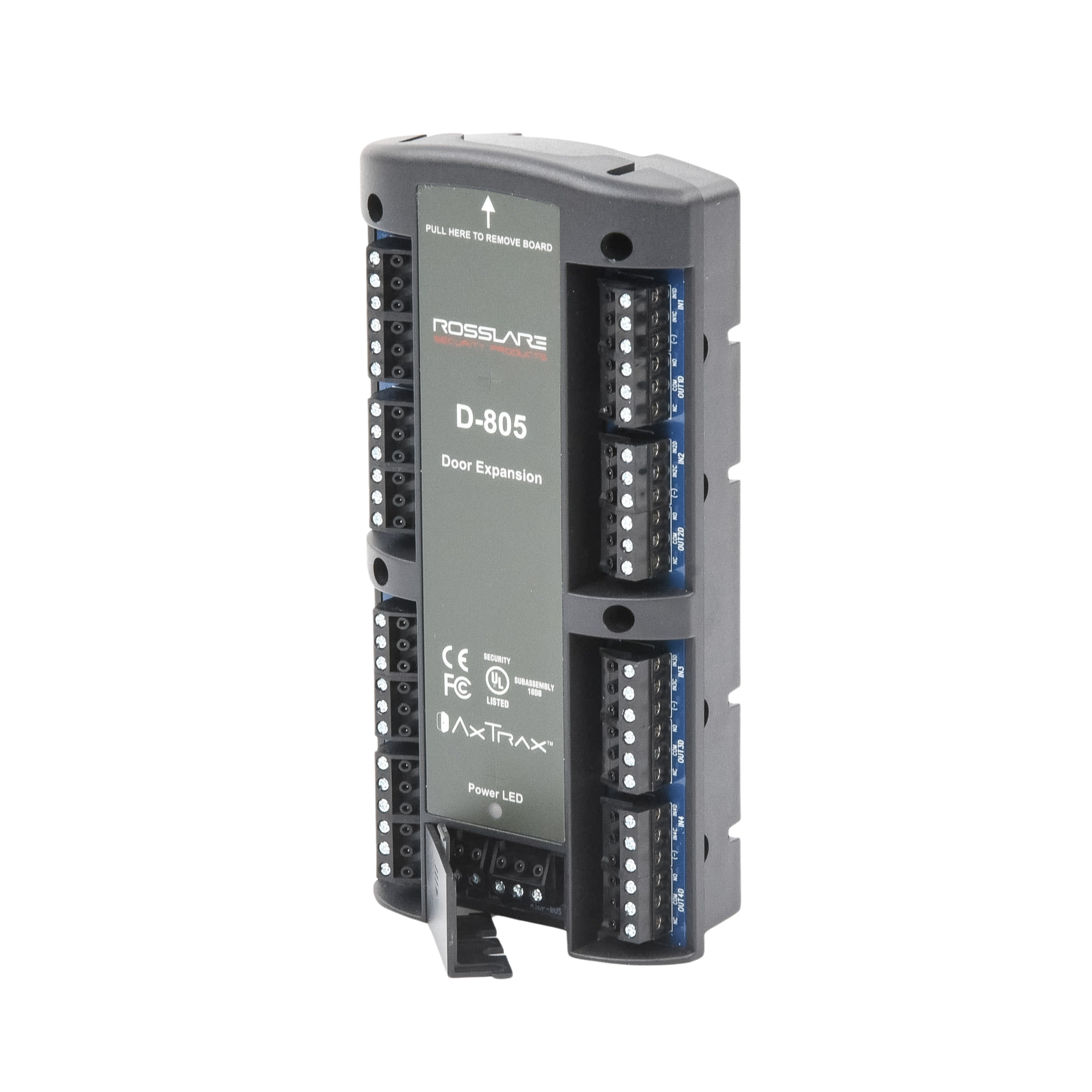 Tablilla de Expansión Rosslare D-805 para Panel AC825 – 4 Lectores y 4 Relevadores Adicionales D-805 - SILYMX