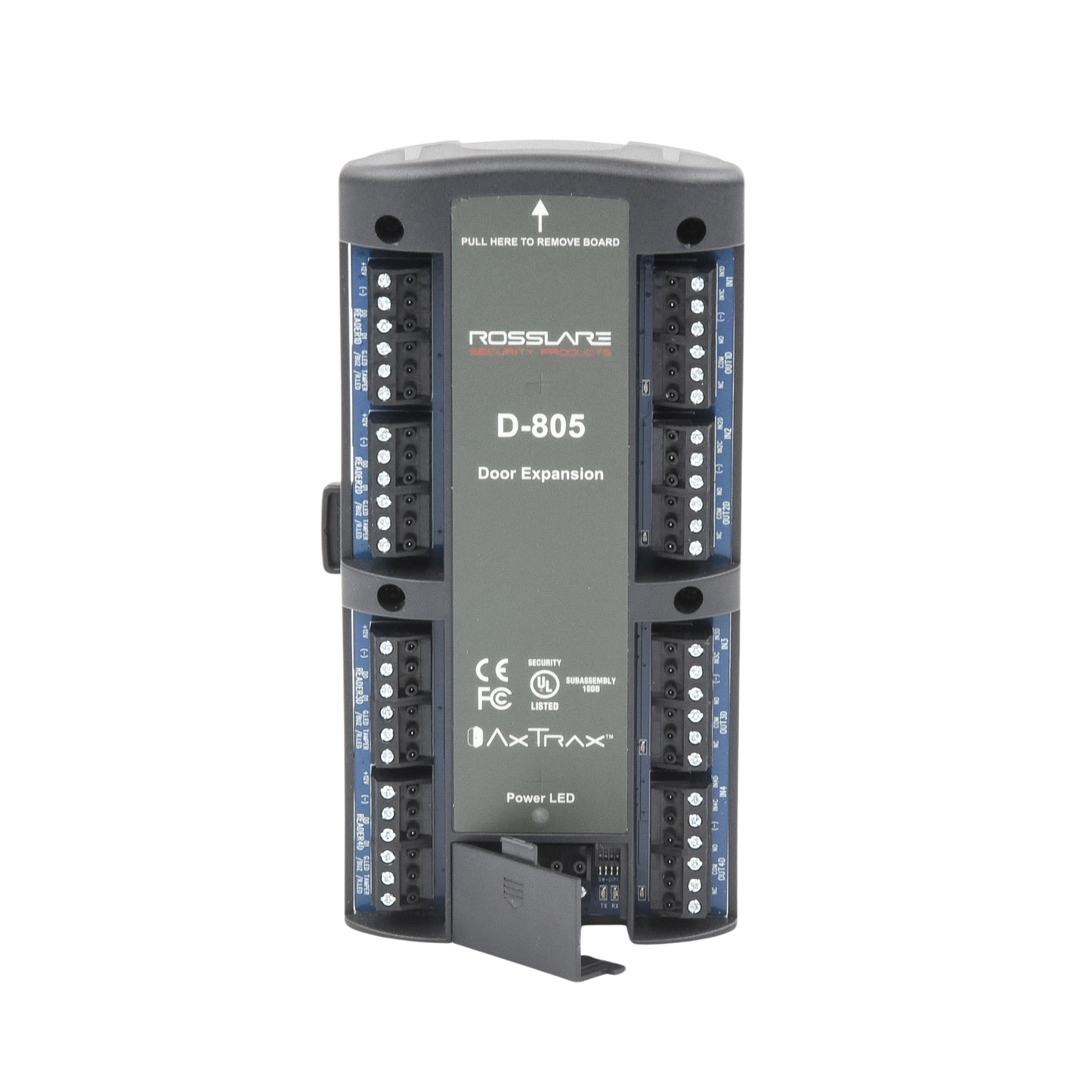 Tablilla de Expansión Rosslare D-805 para Panel AC825 – 4 Lectores y 4 Relevadores Adicionales D-805 - SILYMX