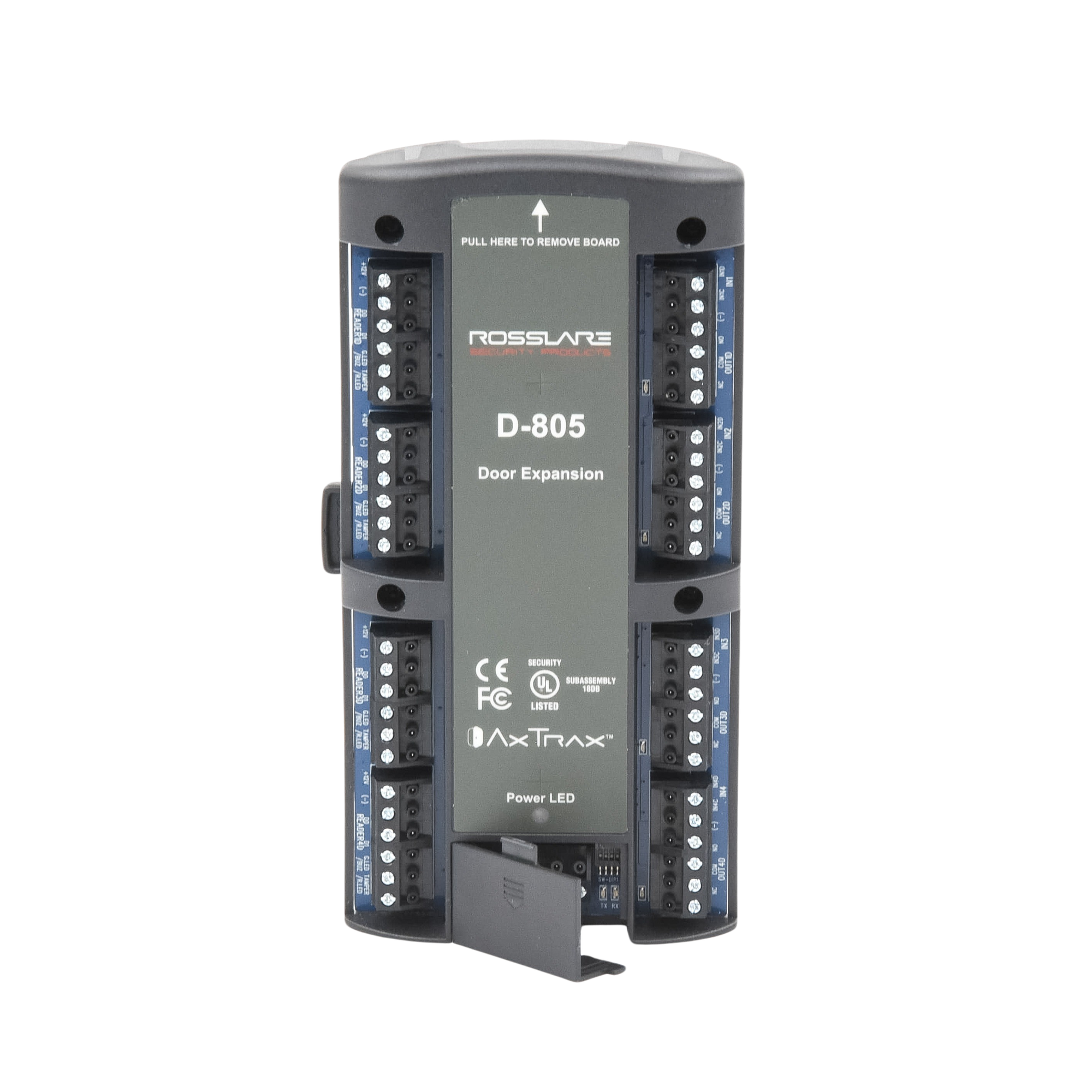 Tablilla de Expansión Rosslare D-805 para Panel AC825 – 4 Lectores y 4 Relevadores Adicionales D-805 - SILYMX
