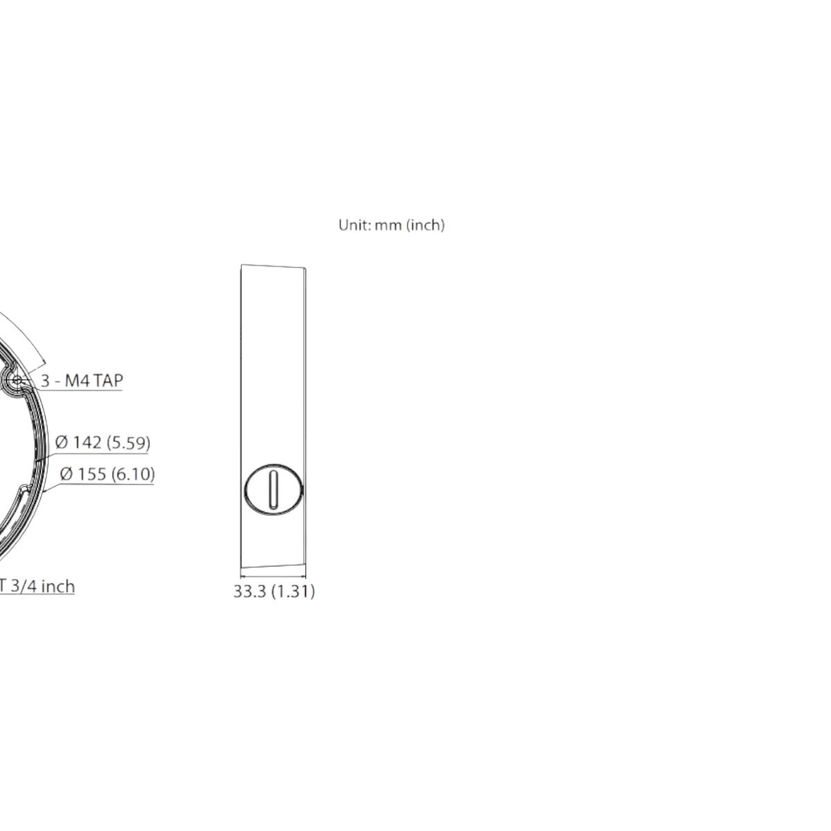 Caja de conexiones compatible con series DC-D, DC-Y8, Y TC-D DA-JB2200 - SILYMX