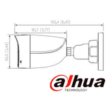 Camara Bullet 2mp Iluminación Dual Fullcolor 2.8mm 102° DH-HAC-HFW1200CLN-IL-A - SILYMX