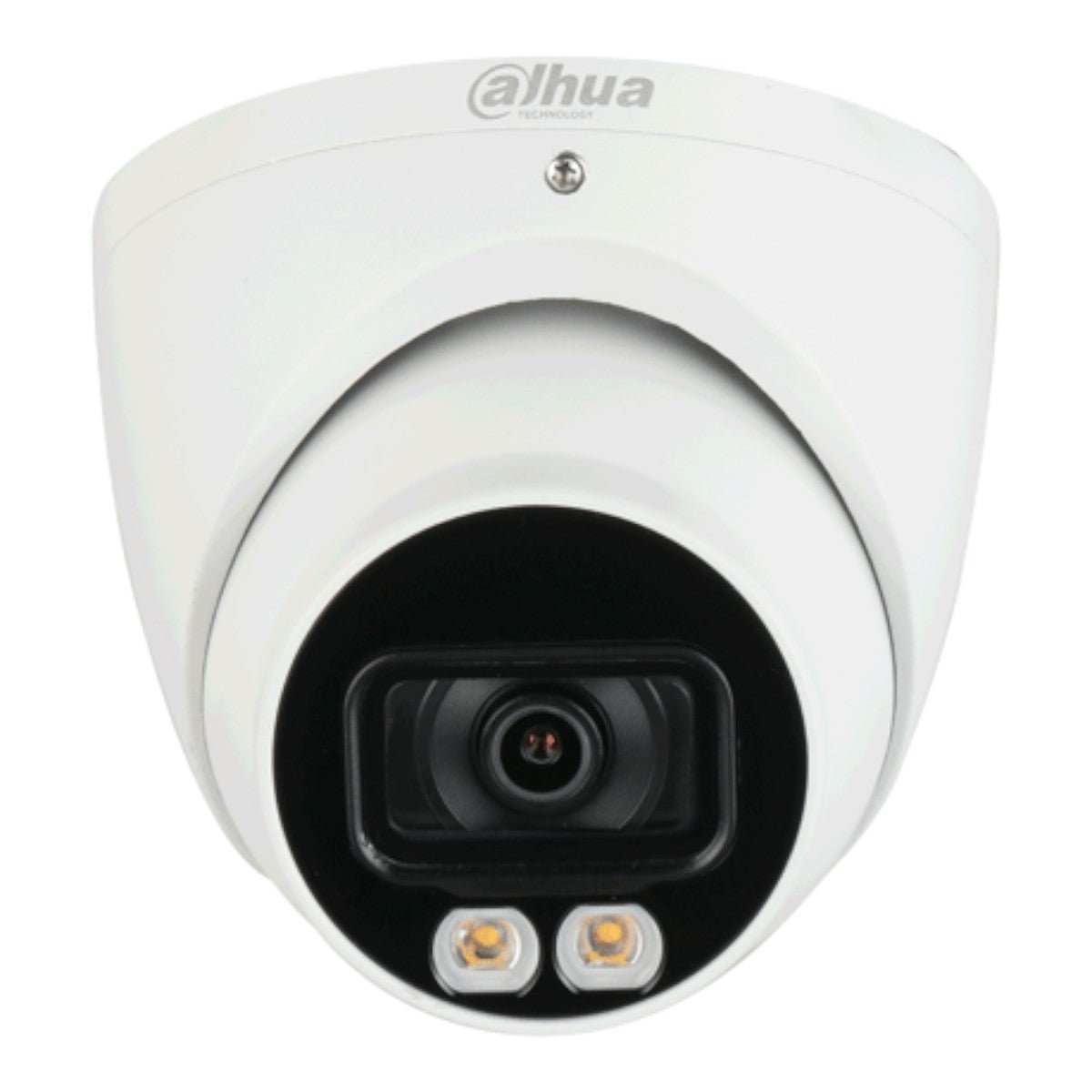 Camara Domo de 2 Megapixeles Iluminador Dual Inteligente+Full Color Lente de 2.8 mm 107 Grados Micrófono Integrado WDR Real de 130 dB 40 Metros de Iluminación IR y Visible IP67 DH-HAC-HDW1239TN-IL-A - SILYMX