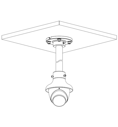 Cámara Domo 4k 8 Megapíxeles Lente De DH-HAC-HDW1801TN - SILYMX