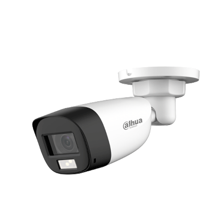 Camara Bullet HDCVI 2MP Iluminacion Dual Full Color Lente 2.8mm IP67 Dahua DH-HAC-HFW1200CLN-IL-A - SILYMX