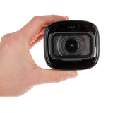 DAHUA HAC-HFW1500R-Z-IRE6 - Camara Bullet de 5 Megapixeles/ Lente Motorizado de 2.7 a 12 mm/ IR de 60 Mts/ Metálica/ IP67/ BLC/HLC/DWDR/ Soporta: CVI/CVBS/AHD/TVI/ - SILYMX