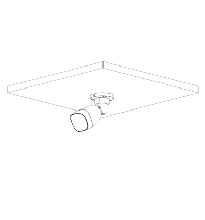 Cámara Bullet 4k con Micrófono Integrado 8 Megapixeles DH-HAC-HFW1801CN-A - SILYMX