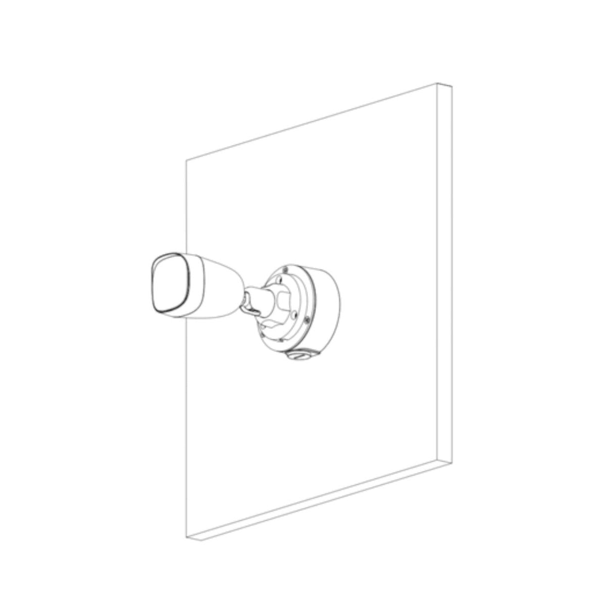Camara Bullet 4k Metalica 8 Megapixeles Lente De 2.8 Mm DH-HAC-HFW1801TN - SILYMX
