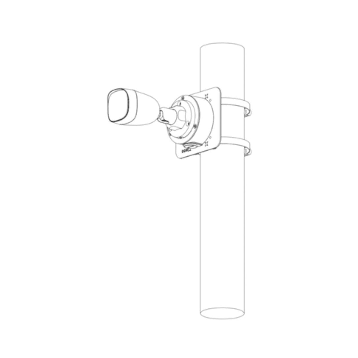 Camara Bullet 4k Metalica 8 Megapixeles Lente De 2.8 Mm DH-HAC-HFW1801TN - SILYMX