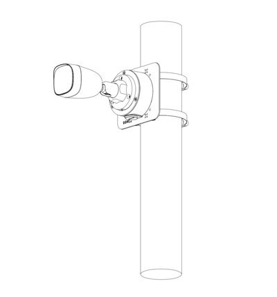 Camara Bullet 4k Metalica 8 Megapixeles Lente De 2.8 Mm DH-HAC-HFW1801TN - SILYMX