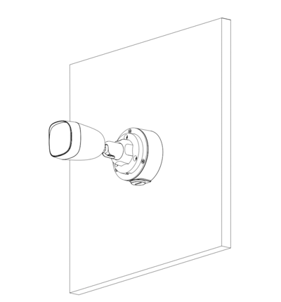Camara Bullet HDCVI 8MP 4K Lente 2.8mm WDR 120dB Microfono Dahua DH-HAC-HFW1801CN-A - SILYMX
