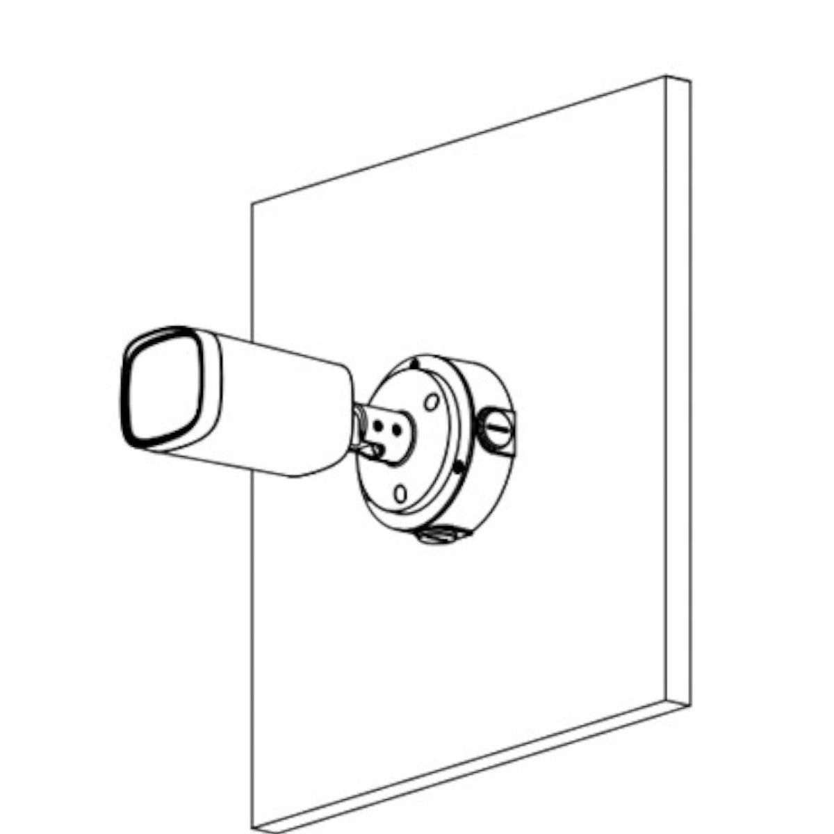 Camara Bala 4k Lente Motorizado 2.7-13.5 Ir 80mts Microfono DH-HAC-HFW1801RN-Z-A - SILYMX