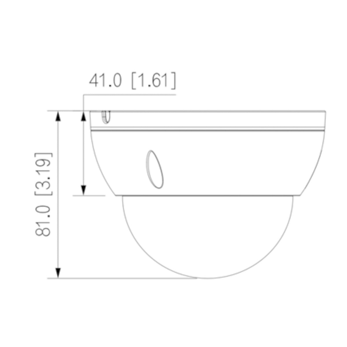 Camara IP Domo Antivandalica de 4 Megapixeles con WizSense, ángulo de visión 102°, IR de 30 m, SMD Plus, micrófono, PoE, ranura MicroSD, IP67, IK10, WDR 120 dB, H.265+. Ideal para seguridad DH-IPC-HDBW2441E-S - SILYMX