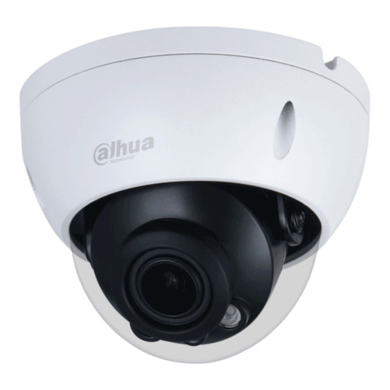 Domo Antivandalico de 5 Megapixeles Lente Motorizado de 2.7-13.5 WizSense IR de 40 Metros Ranura MicroSD E&S de Alarma Ik10 PoE SMD Plus DH-IPC-HDBW2541R-ZAS - SILYMX