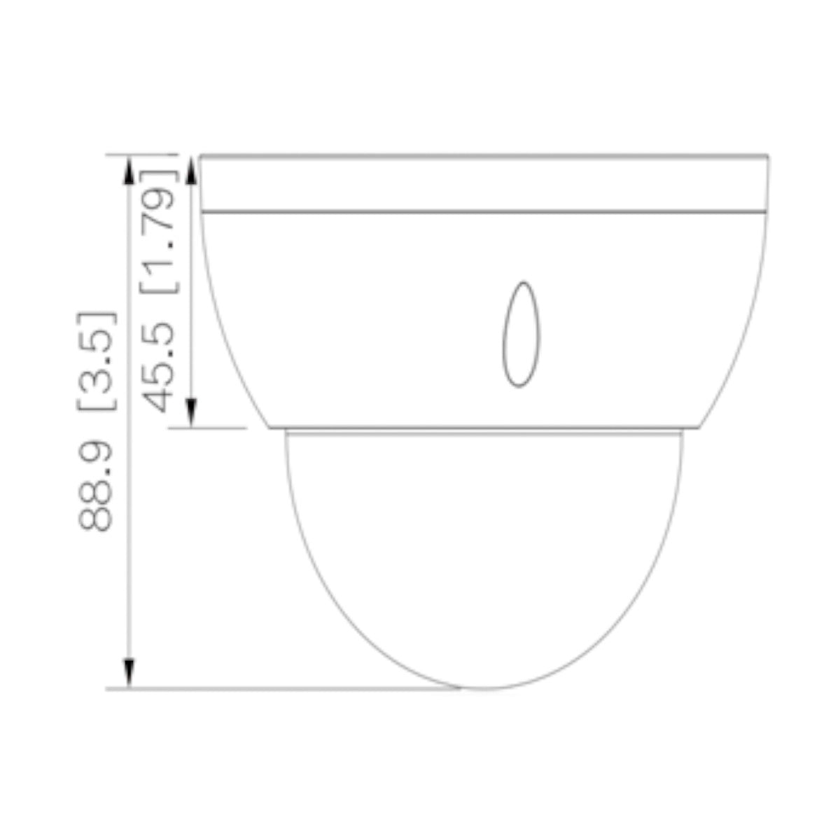 Domo Antivandalico de 5 Megapixeles Lente Motorizado de 2.7-13.5 WizSense IR de 40 Metros Ranura MicroSD E&S de Alarma Ik10 PoE SMD Plus DH-IPC-HDBW2541R-ZAS - SILYMX