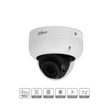 Cámara IP Domo de 4 MP WizSense Lente Varifocal IR hasta 40 mts  SMD 4.0 Micrófono Ranura para Micro SD PoE IP67 E&S de Alarma DH-IPC-HDBW3441R-ZAS-S2 - SILYMX