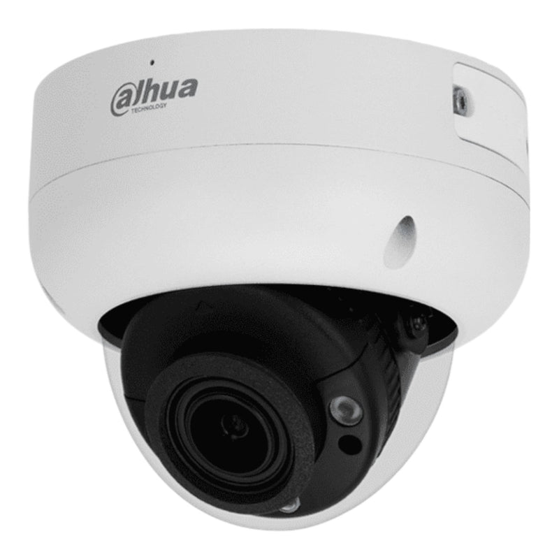 Cámara IP Domo de 4 MP WizSense Lente Varifocal IR hasta 40 mts  SMD 4.0 Micrófono Ranura para Micro SD PoE IP67 E&S de Alarma DH-IPC-HDBW3441R-ZAS-S2 - SILYMX