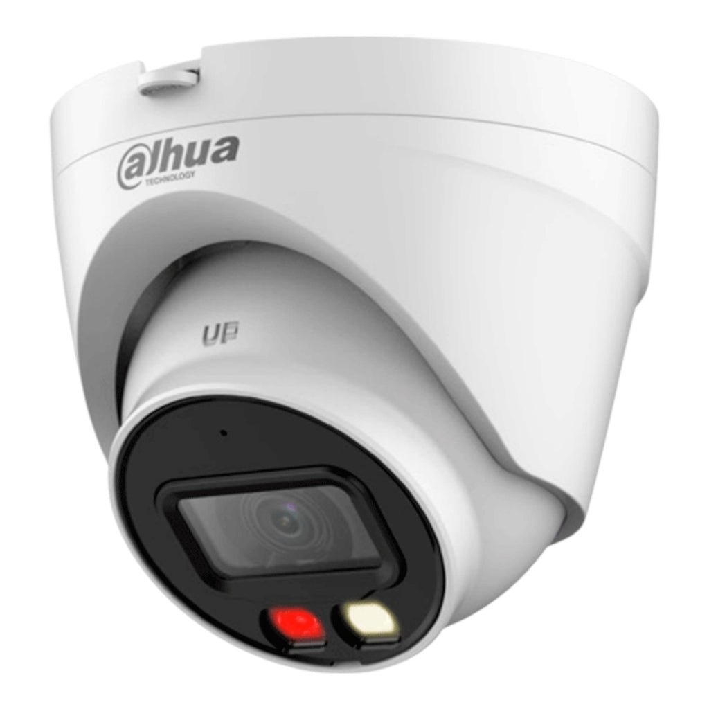 Cámara IP Eyeball 4 MP Iluminador dual inteligente Detección Humana IR LED30m 2.8 mm H.265+ 94° WDR 3D NR HLC BLC Micrófono Incorporado PoE IP67 DH-IPC-HDW1439V-A-IL