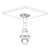 Cámara Domo de 5 MP WizMind Eyeball Lente Motorizado de 2.7 a 13.5 mm Ir de 40 m H.265+ Inteligencia Artificial Metadatos Detección de Rostros ePoE SMD 3.0 IP67 Ranura para MicroSD Acupik DH-IPC-HDW5541T-ZE - SILYMX