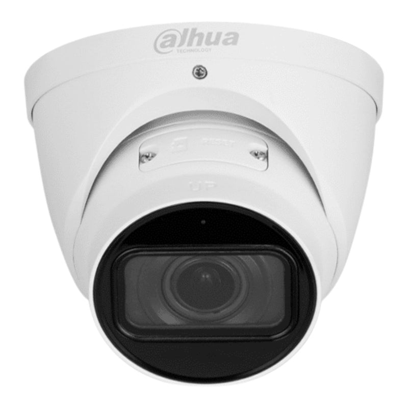 Cámara Domo de 5 MP WizMind Eyeball Lente Motorizado de 2.7 a 13.5 mm Ir de 40 m H.265+ Inteligencia Artificial Metadatos Detección de Rostros ePoE SMD 3.0 IP67 Ranura para MicroSD Acupik DH-IPC-HDW5541T-ZE - SILYMX