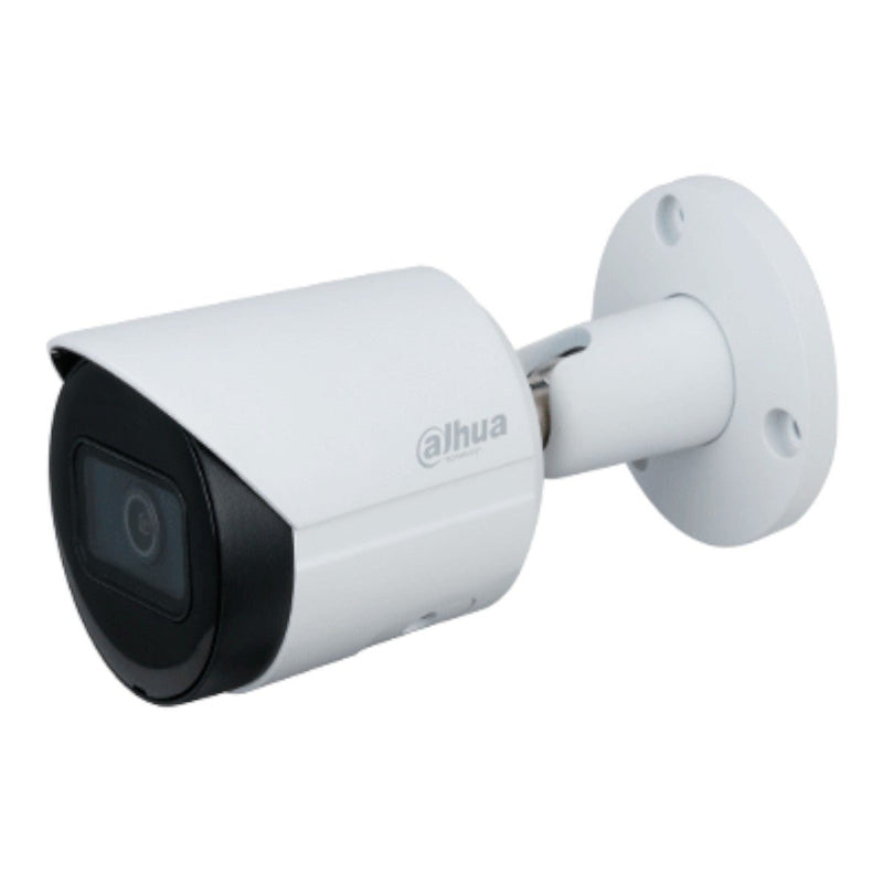 Camara IP Bullet de 4 Megapixeles WizSense Lente de 2.8mm 95 Grados de Apertura IR de 30 Metros SMD Plus Microfono Integrado WDR Real de 120 dB Ranura MicroSD IP67 PoE DH-IPC-HFW2441S-S - SILYMX