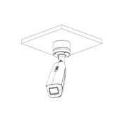 Caja de conexiones para cámara panorámica IPC-PFW5849-A180-E2-ASTE DH-PFA5300R - SILYMX