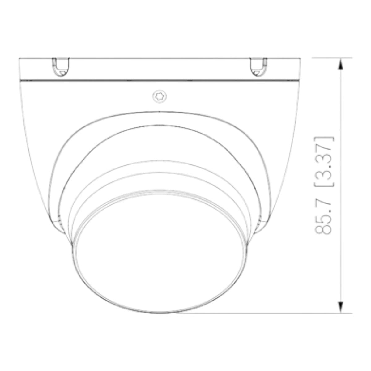 Camara Domo 4k  Iluminador Dual Inteligente + Full Color  Lente de 2.8mm  106 Grados de Apertura  20 Metros de Iluminación IR y Visible  Super Adapt  Micrófono Integrado  WDR Real de 120 dB  IP67  DH-HAC-HDW1801TLMN-IL-A - SILYMX