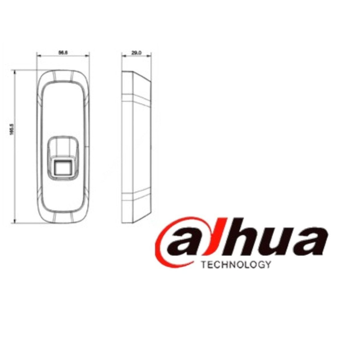 BiometricosDAHUADHI-ASR1102A-D(V3)Lectora de Huella y Tarjetas ID 125 kHz 3000 Huellas RS - 485 Reconocimiento 360 Grados DAHUA DHI - ASR1102A - D(V3) - SILYMX