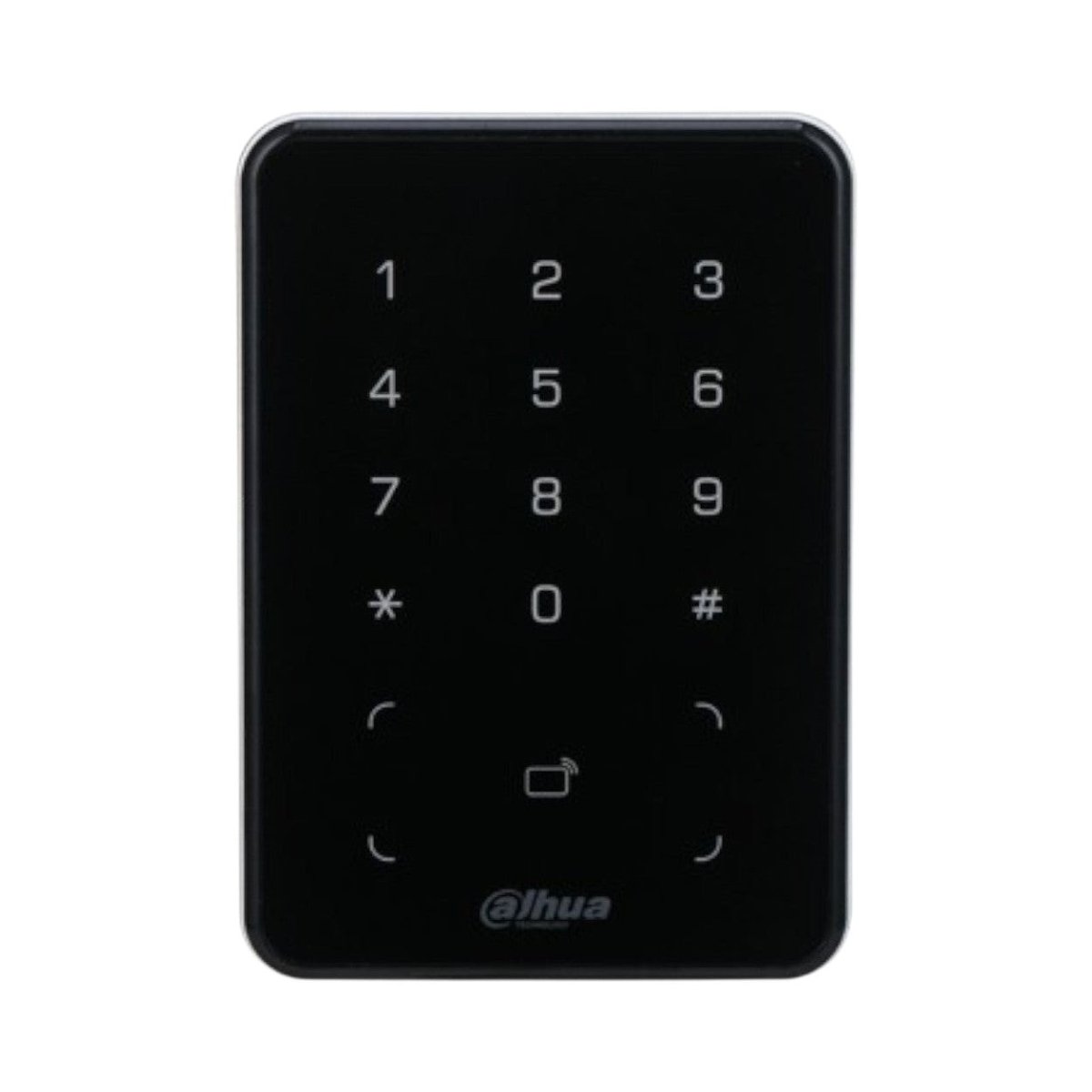 Lector de ProximidadDAHUADHI-ASR2101ALectora MiFare Teclado Táctil RS485 Wiegand IP66 13.56MHz Dahua DHI - ASR2101A - SILYMX