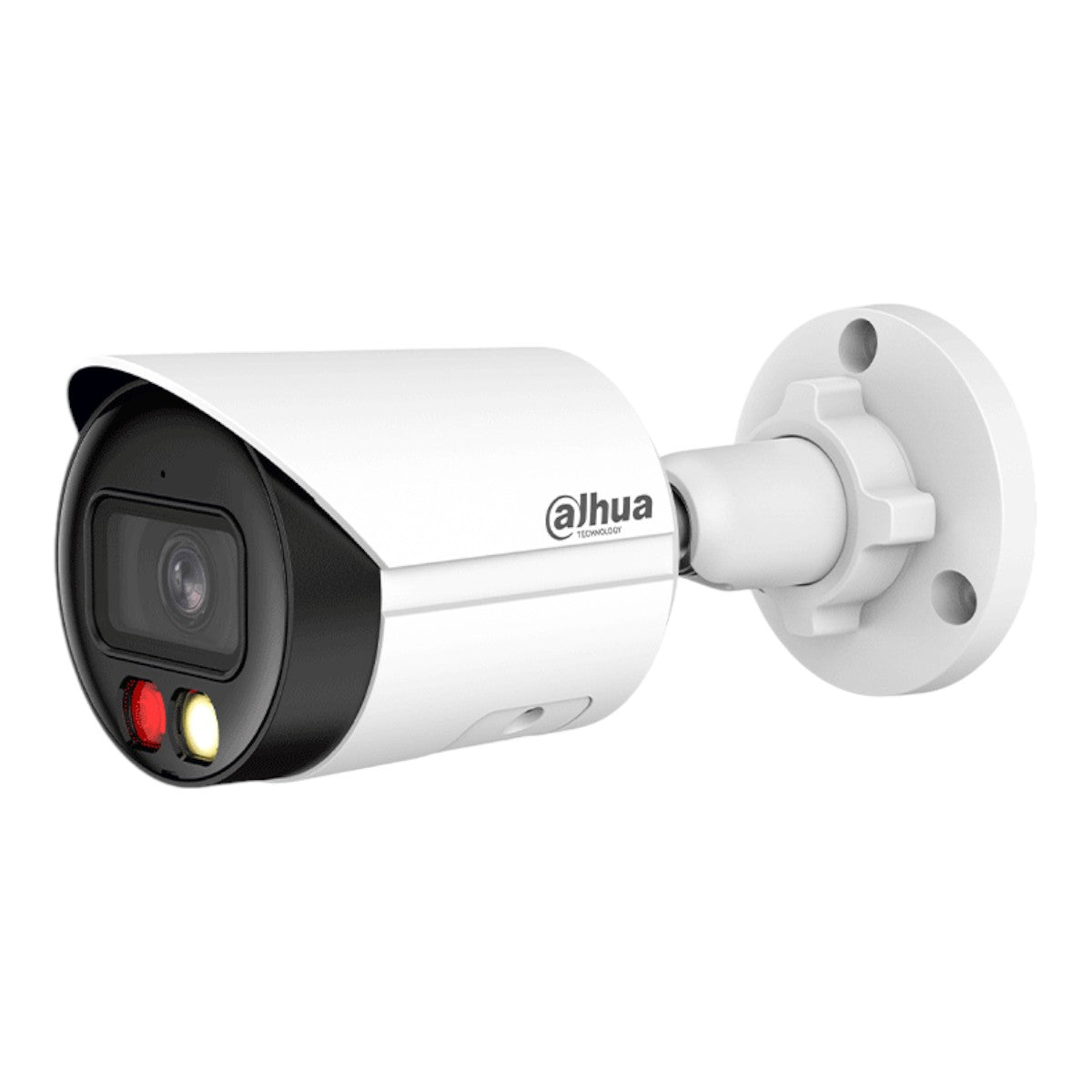 Cámara Bullet de 6 megapíxeles Iluminador Dual Inteligente SMD Plus Full Color Protección perimetral Lente 2.8 Micrófono integrado IP67 IR 30 metros DH-IPC-HFW2649S-S-IL - SILYMX