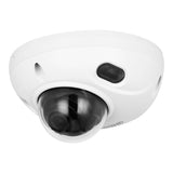 Cámara IP Domo Antivandálica de 2MP con lente de 2.8mm y 107° de apertura. Cuenta con WizSense visión nocturna de 30m micrófono integrado SMD 4.0 AI SSA IP67 PoE IK10 WDR real y E S de alarmas y audio DH-IPC-HDBW3241F-AS-S2 - SILYMX