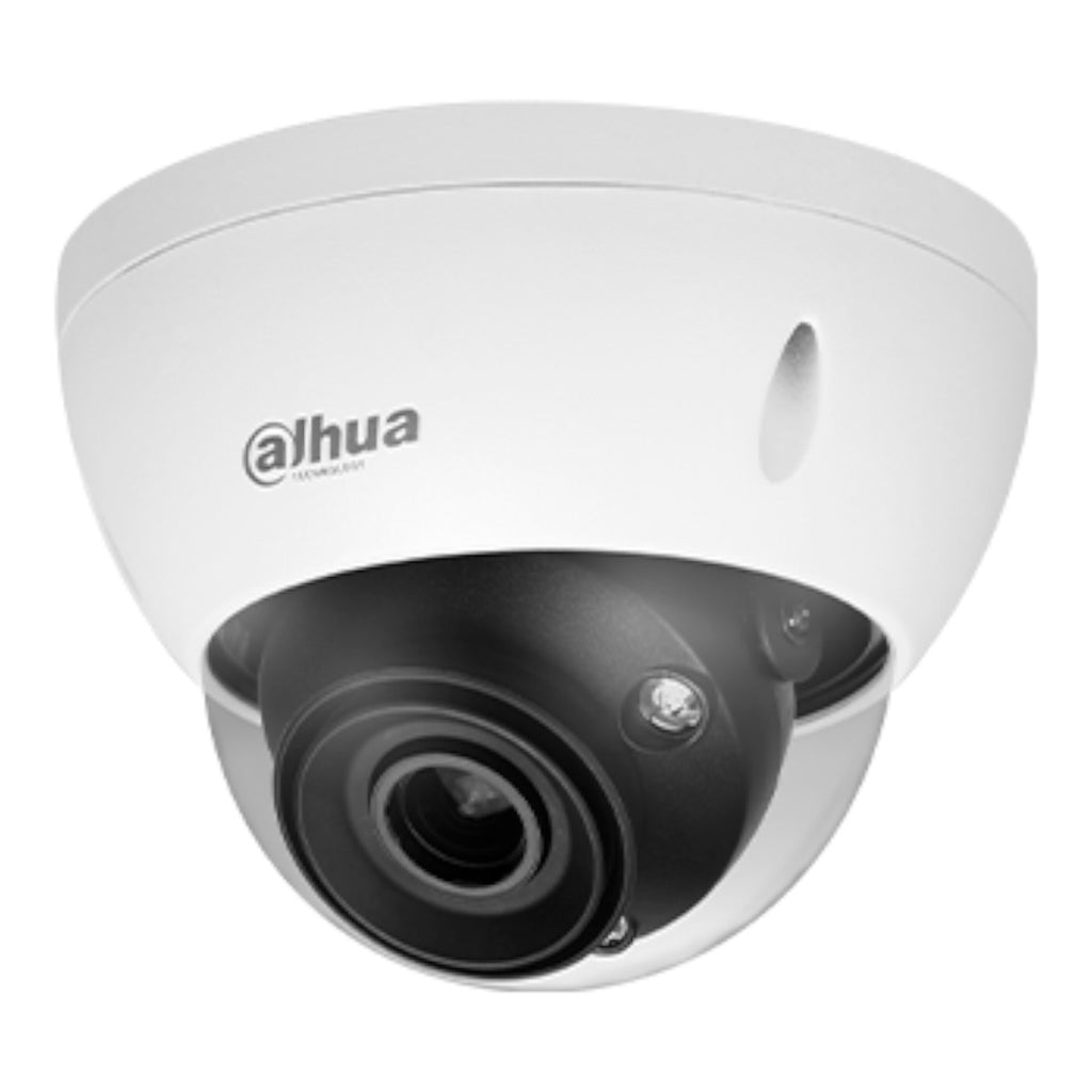 Cámara IP Domo 5MP con WizMind y Lente Motorizado 2.7-13.5 mm LED IR 40m 114° H.265+ Metadatos SMD 3.0 Acupick E/S de Alarma y Audio Micro SD IP67 IK10 ePoE. Ideal para seguridad avanzada DH-IPC-HDBW5541E-ZE - SILYMX
