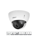 Cámara IP Domo 5MP con WizMind y Lente Motorizado 2.7-13.5 mm LED IR 40m 114° H.265+ Metadatos SMD 3.0 Acupick E/S de Alarma y Audio Micro SD IP67 IK10 ePoE. Ideal para seguridad avanzada DH-IPC-HDBW5541E-ZE - SILYMX
