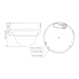 Cámara IP Domo Antivandálica ofrece una resolución de 4MP lente de 2.8mm con 101° de apertura visión nocturna IR de 50m tecnología WizMind protección IP67 IK10 salida HDMI ePoE y WDR DH-IPC-HDBW5441RP-ASE-HDMI - SILYMX